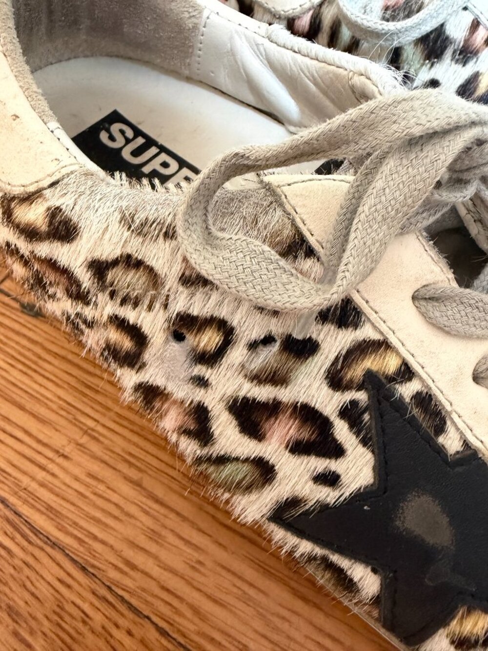 Golden Goose Super-Star leopard pony skin (7) - Picture 3 of 8